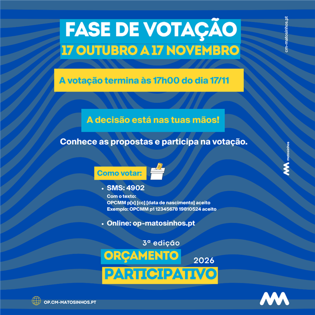 OPM 2026 - 3.ª edição - votação pública