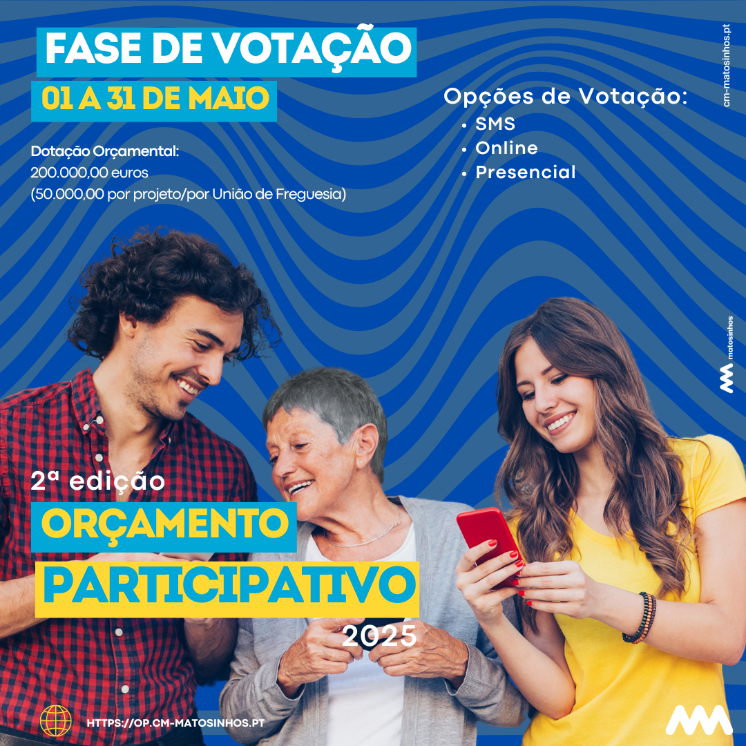 Votação Pública - 1 a 31 de maio de 2025